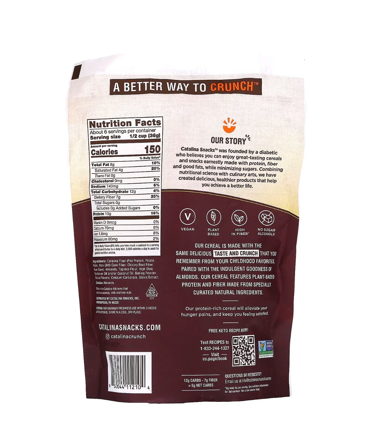 HONEY NUT WITH ALMONDS CATALINA CRUNCH