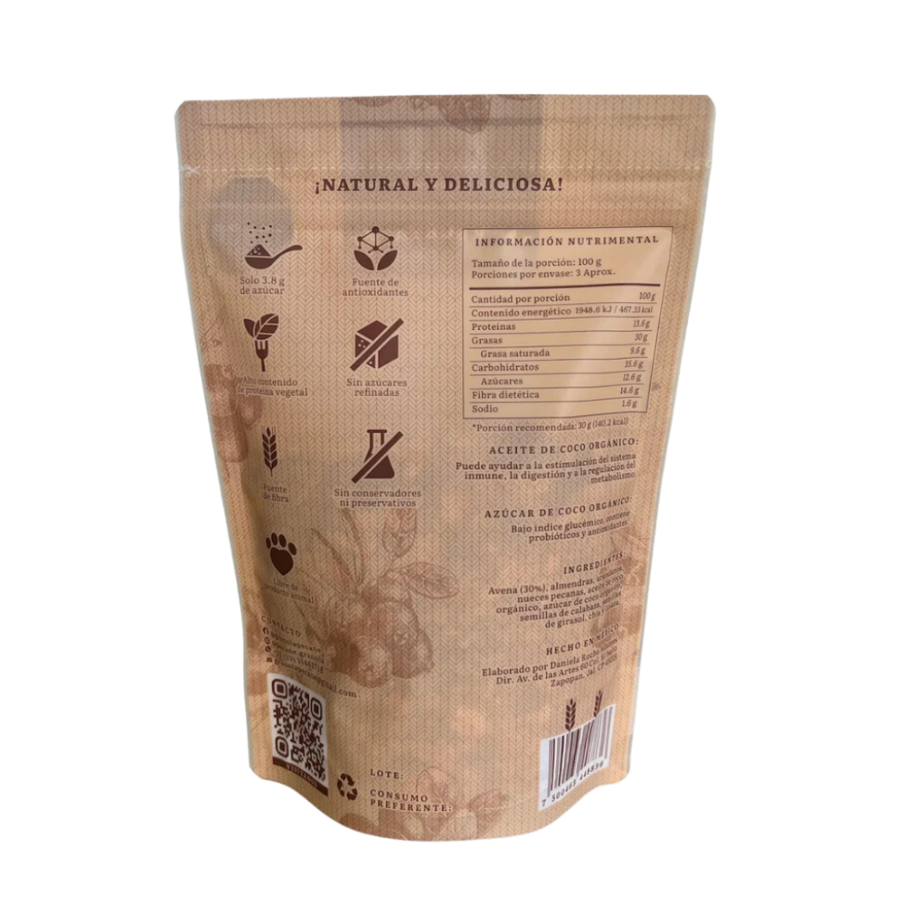 GRANOLA ARTESANAL PECANE