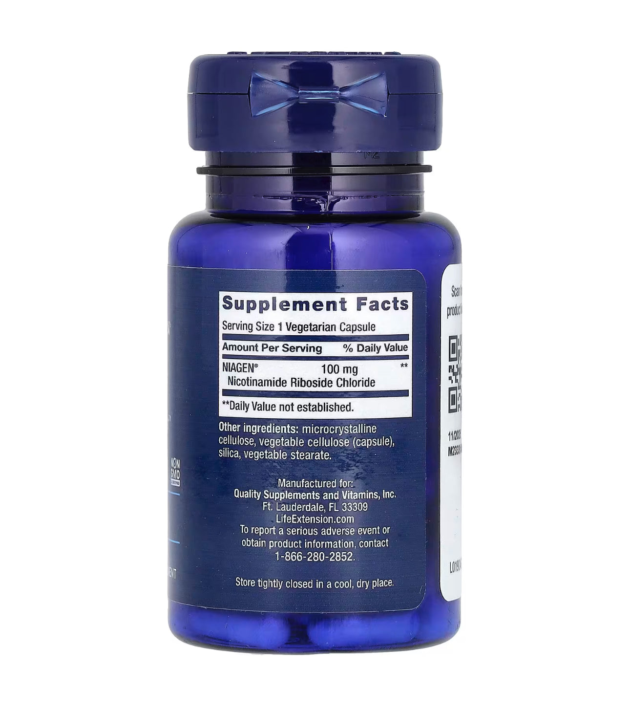 NAD+ CELL REGENERATROL 30CAP LIFE EXTENSION