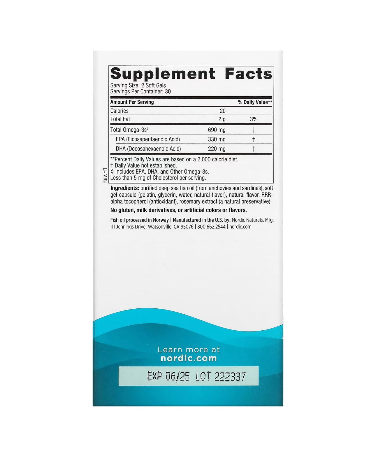 OMEGA-3 NORDIC