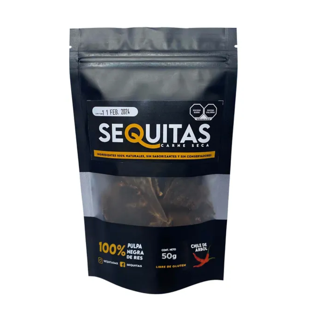 CARNE SECA 50GRS.CHILE DE ARBOL