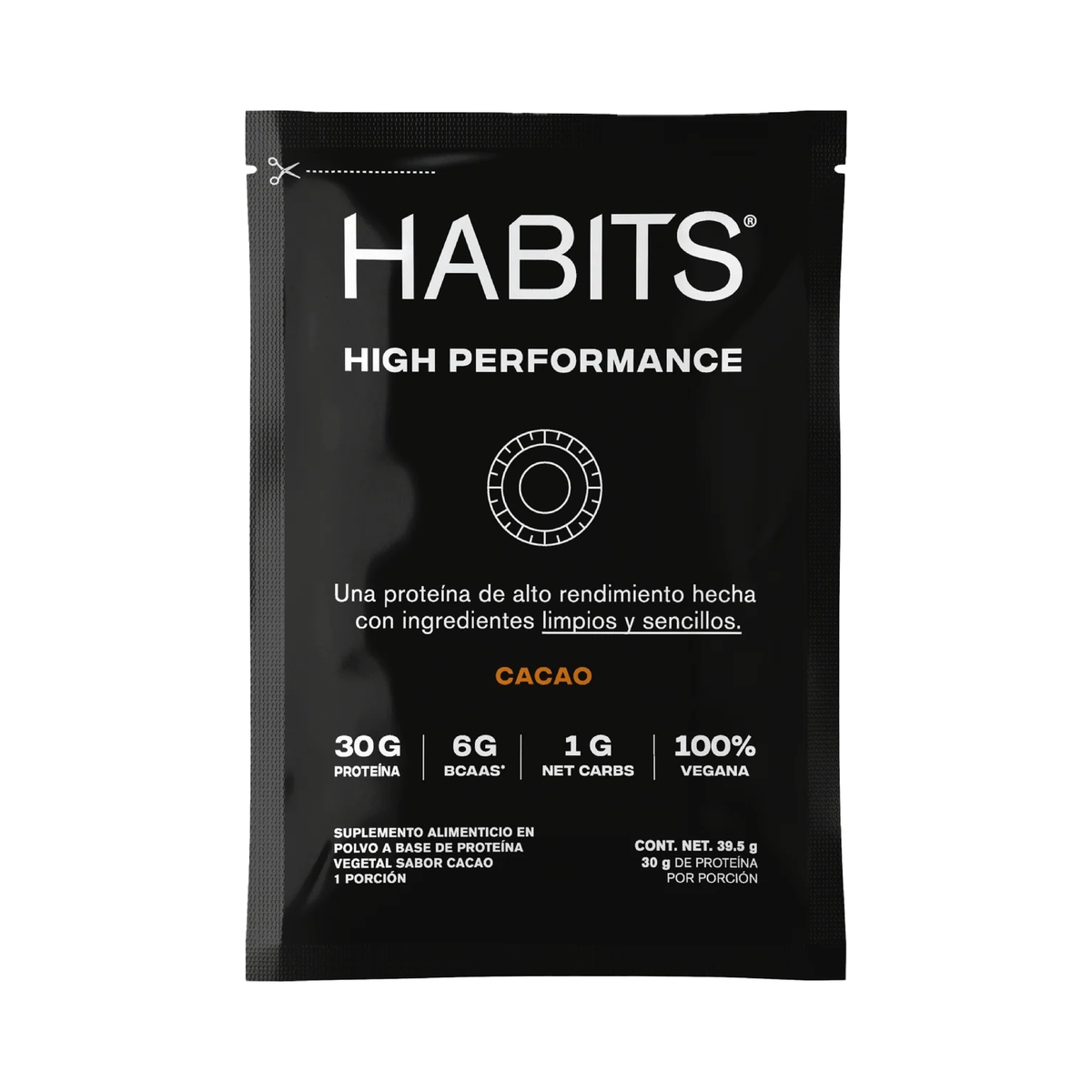SACHETS DE CACAO HIGH PERFORMANCE 16PZAS HABITS