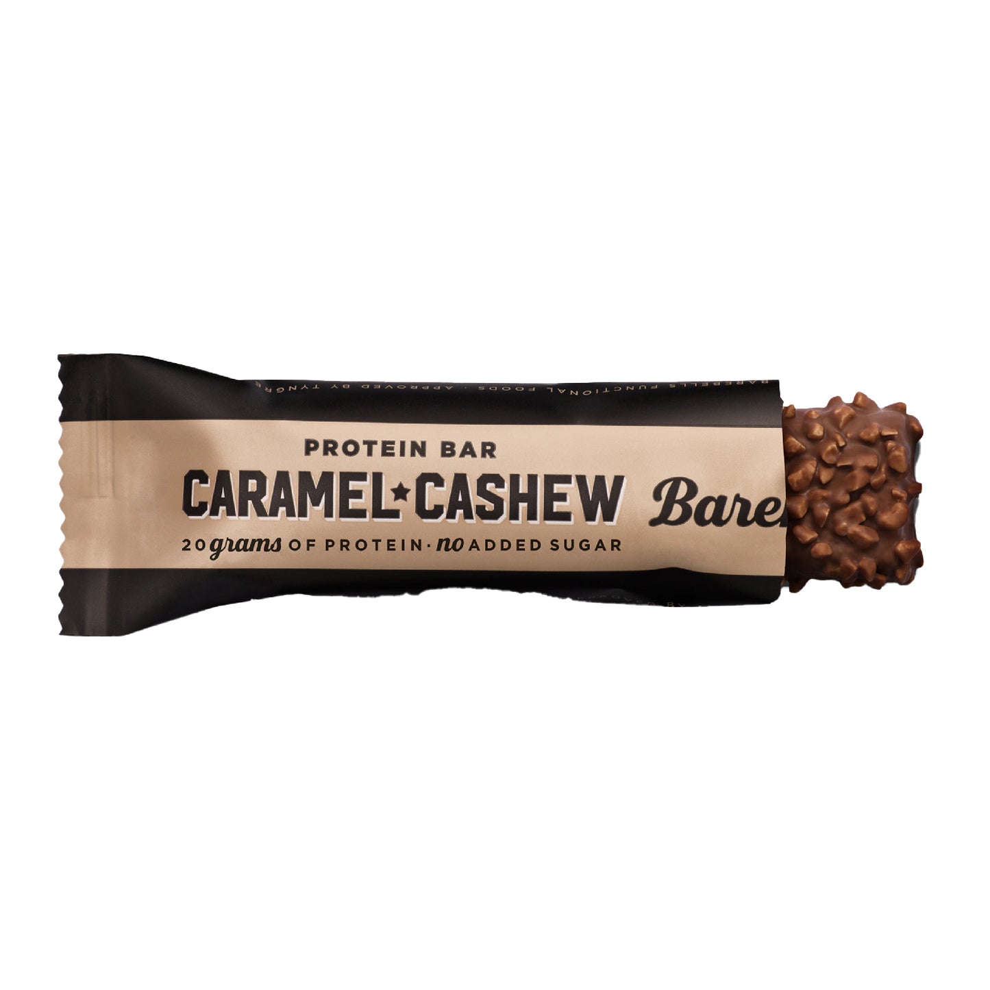 PROTEIN BAR CARAMEL CASHEWL BAREBELLS