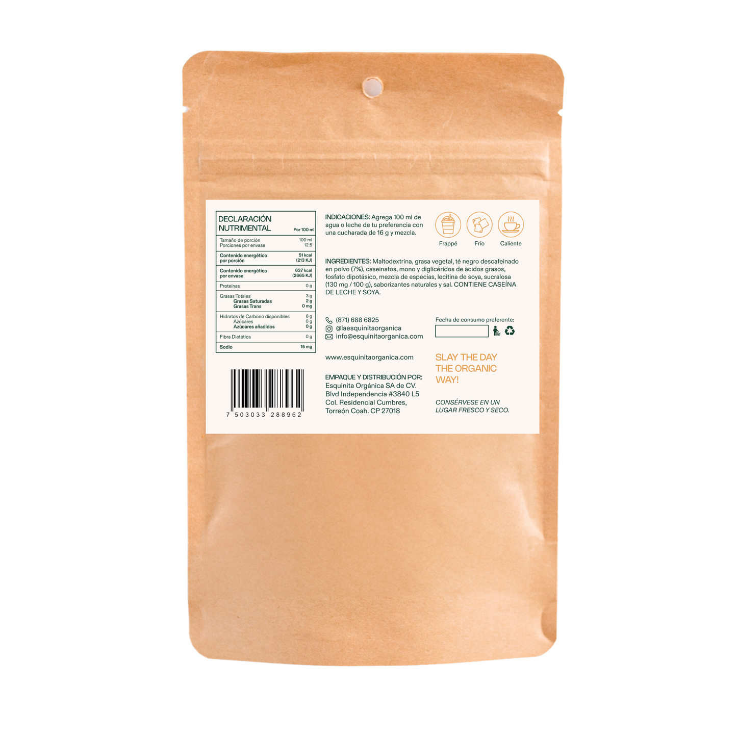 CHAI VAINILLA EO 200G