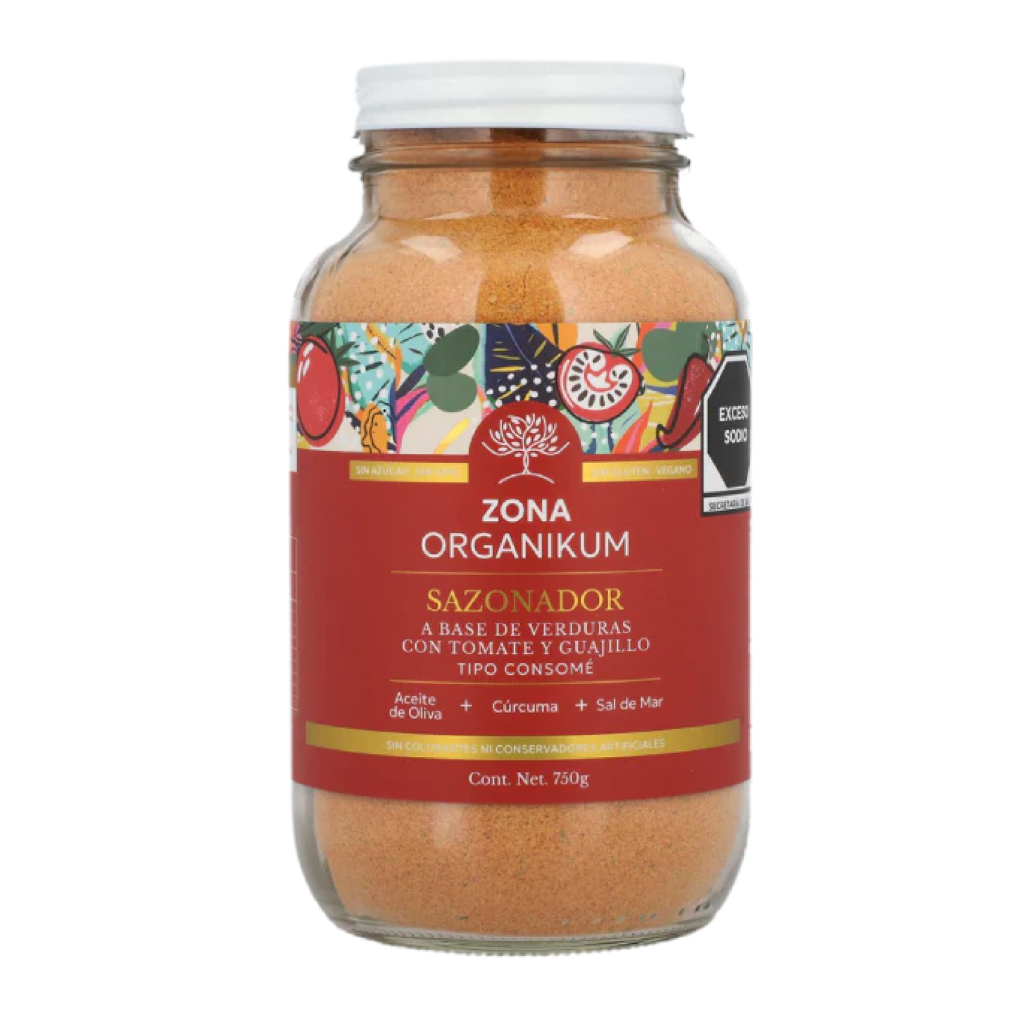 CONSOME JITOMATE 750G ZONA ORGANIKUM