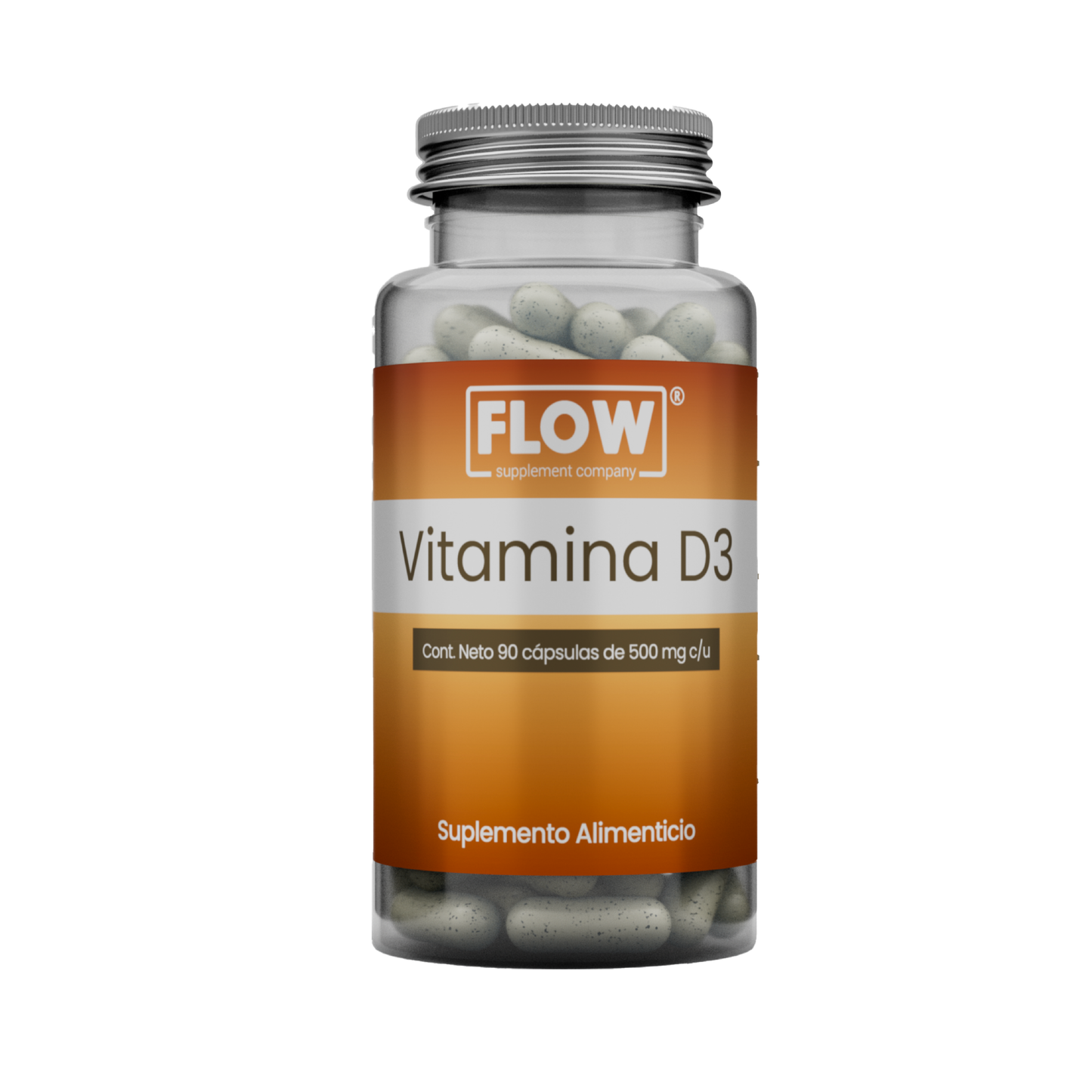 CAPSULAS VITAMINA D3 90 CAP FLOW