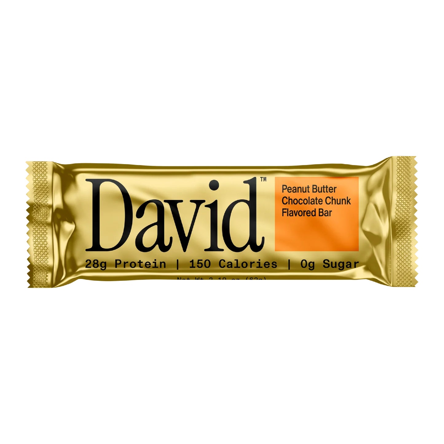 PROTEIN BAR DAVID PEANUT BUTTER CHOCOLATE CHUNK