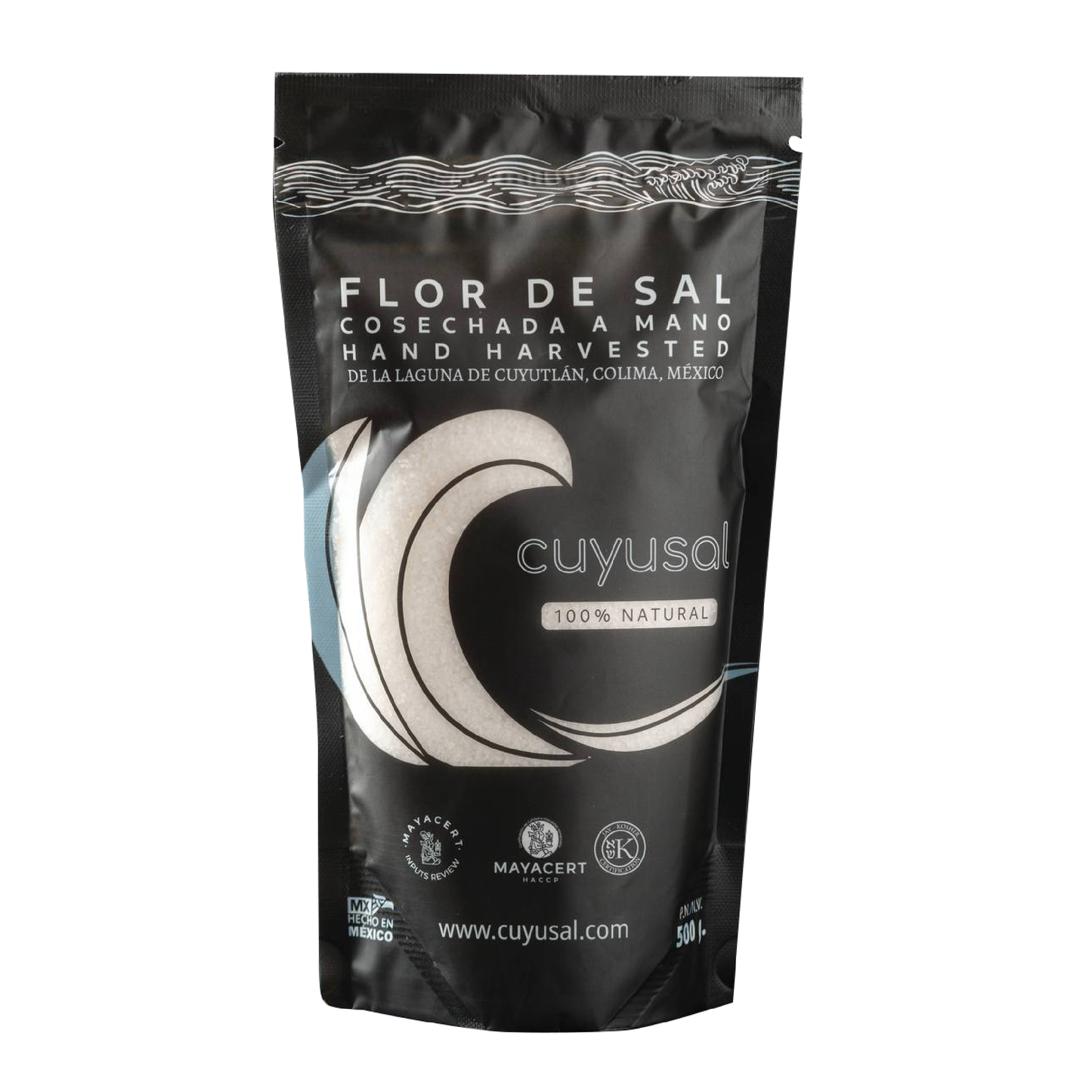 FLOR DE SAL 500 G CUYUSAL