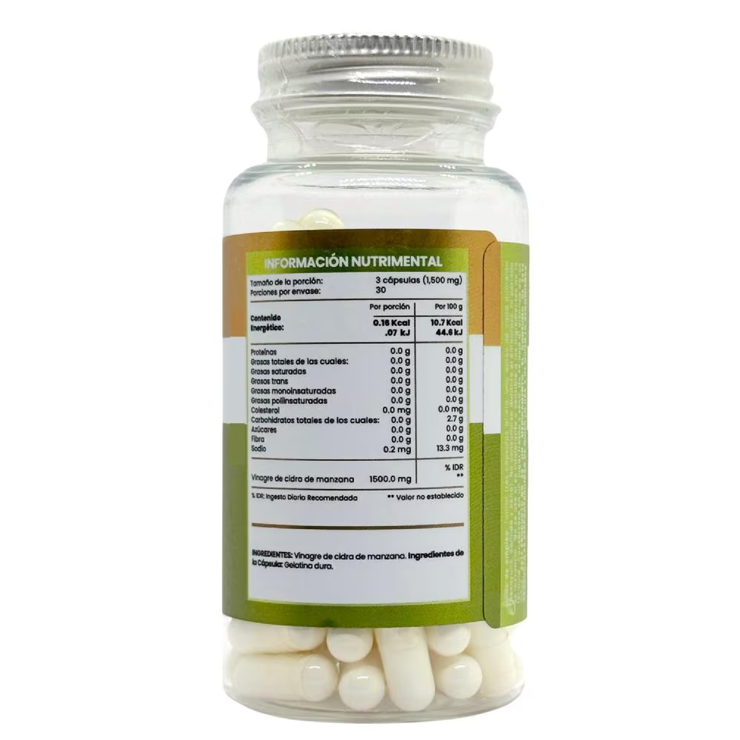 CAPSULAS VINAGRE DE MANZANA 90 CAP FLOW