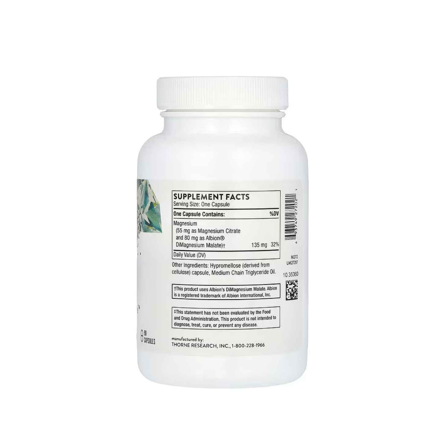 CITRATO DE MAGNESIO THORNE