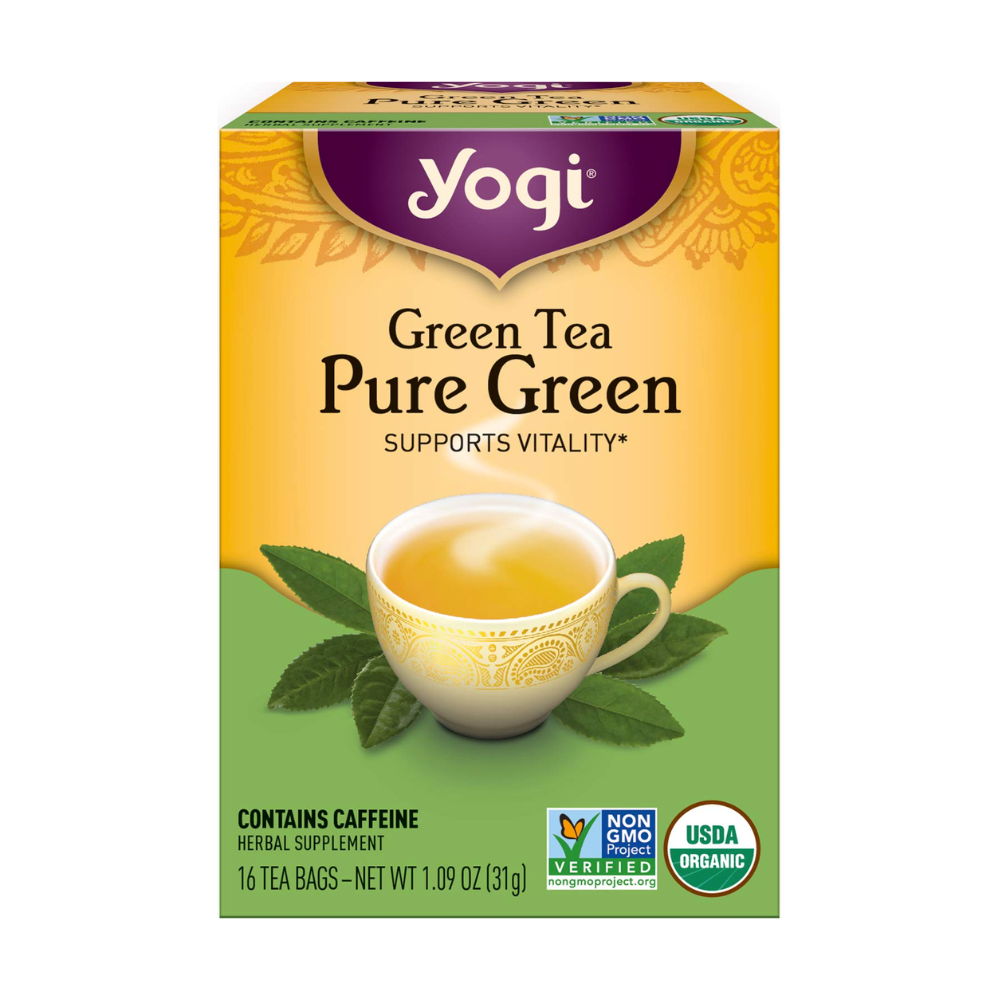 Yogi Te Verde Organico Pure Green 16 Sobres