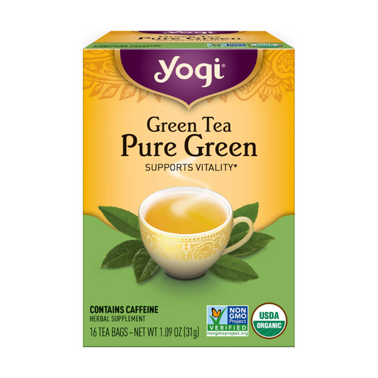 GREEN TEA PURE GREEN YOGI
