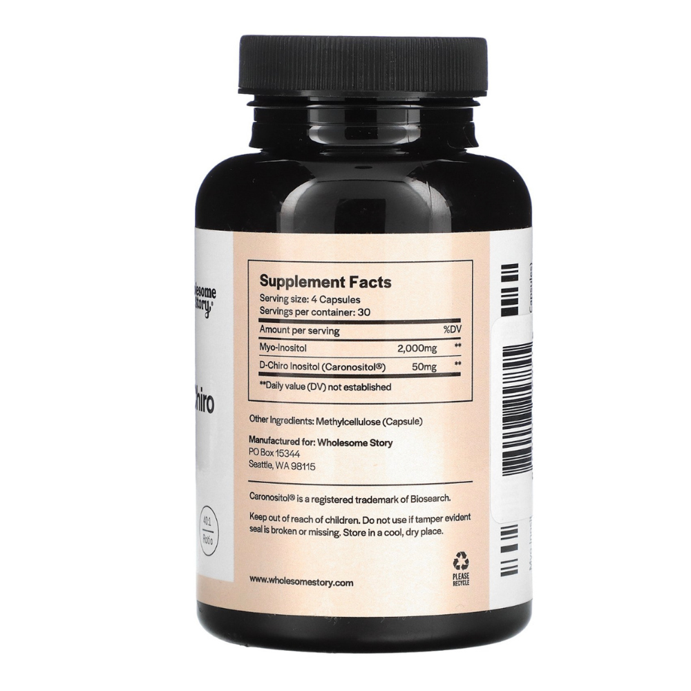 MYO & D-CHIRO INOSITOL WHOLESOME STORY