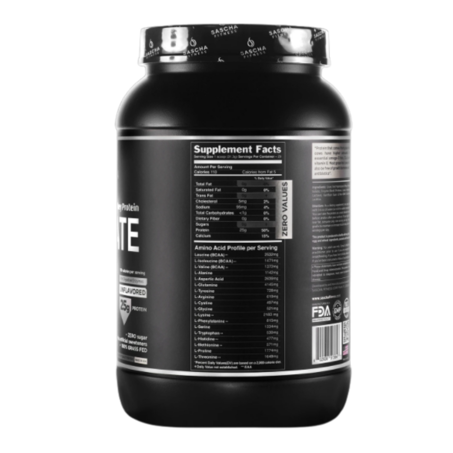 PROTEINA SASCHA FITNESS