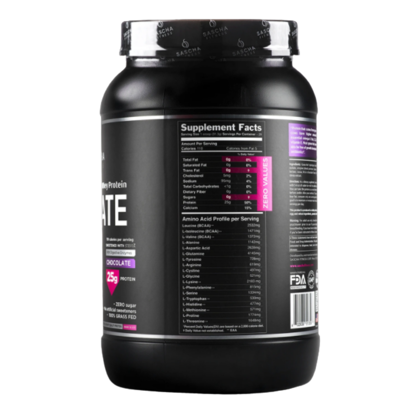 PROTEINA SASCHA FITNESS