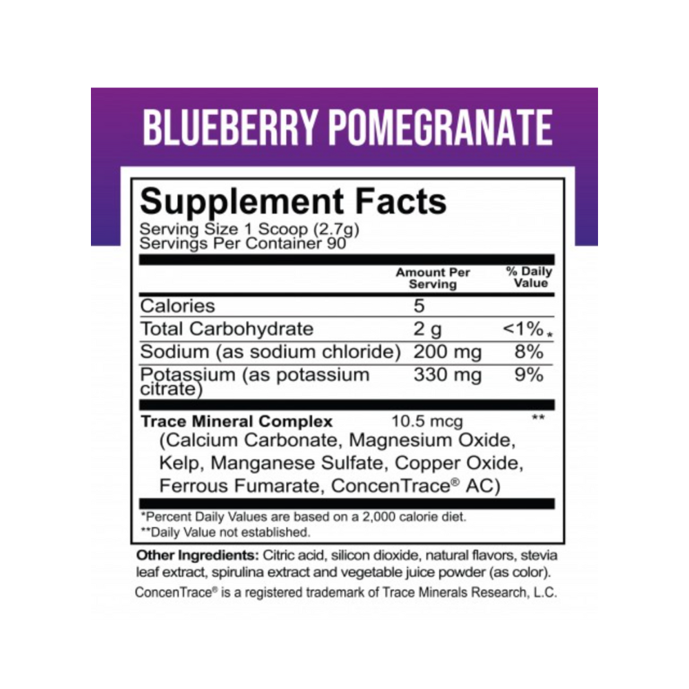 ELECTROLYTE MIX BLUEBBERRY BOTE
