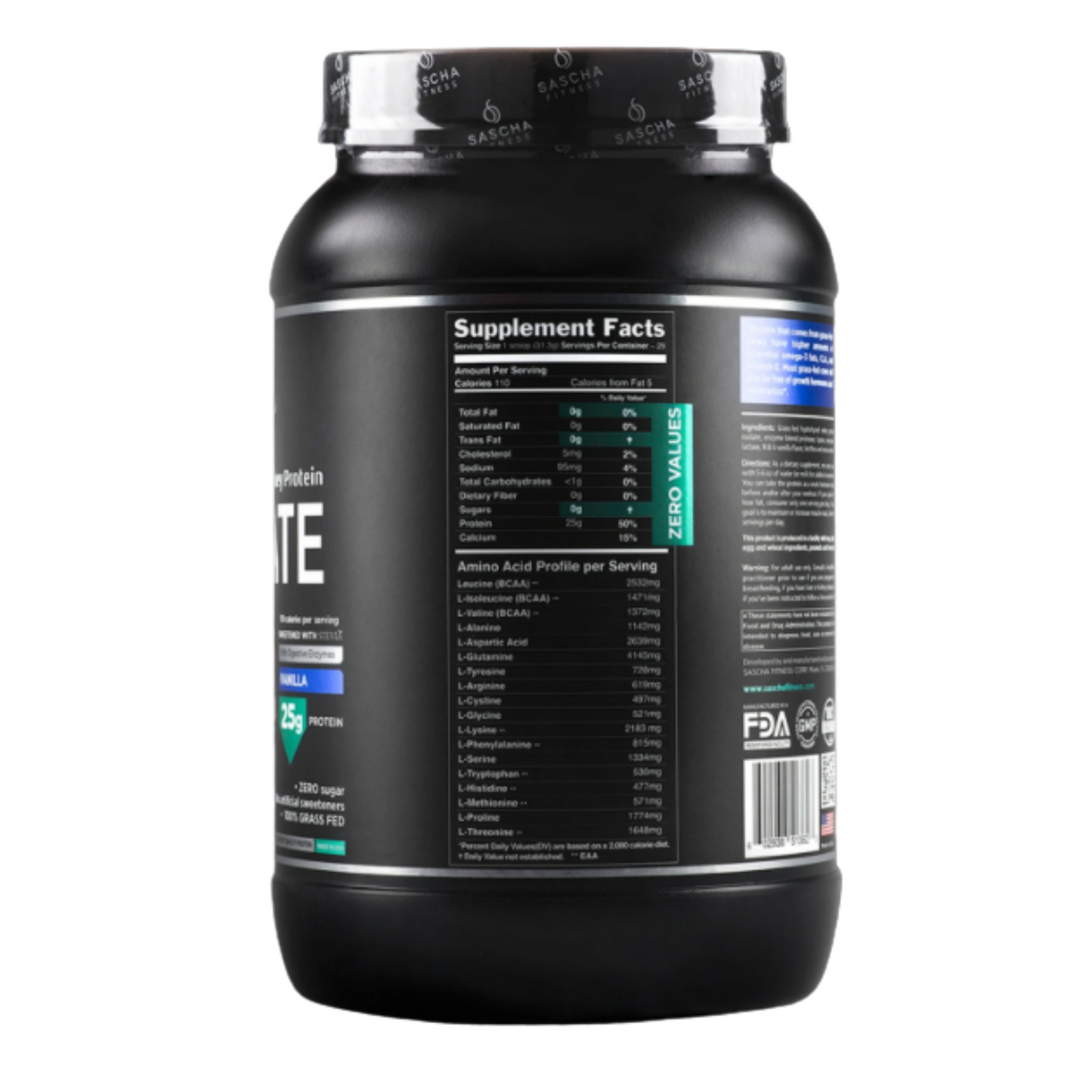 PROTEINA SASCHA FITNESS