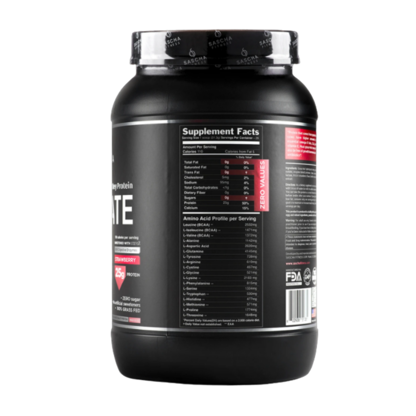 PROTEINA SASCHA FITNESS