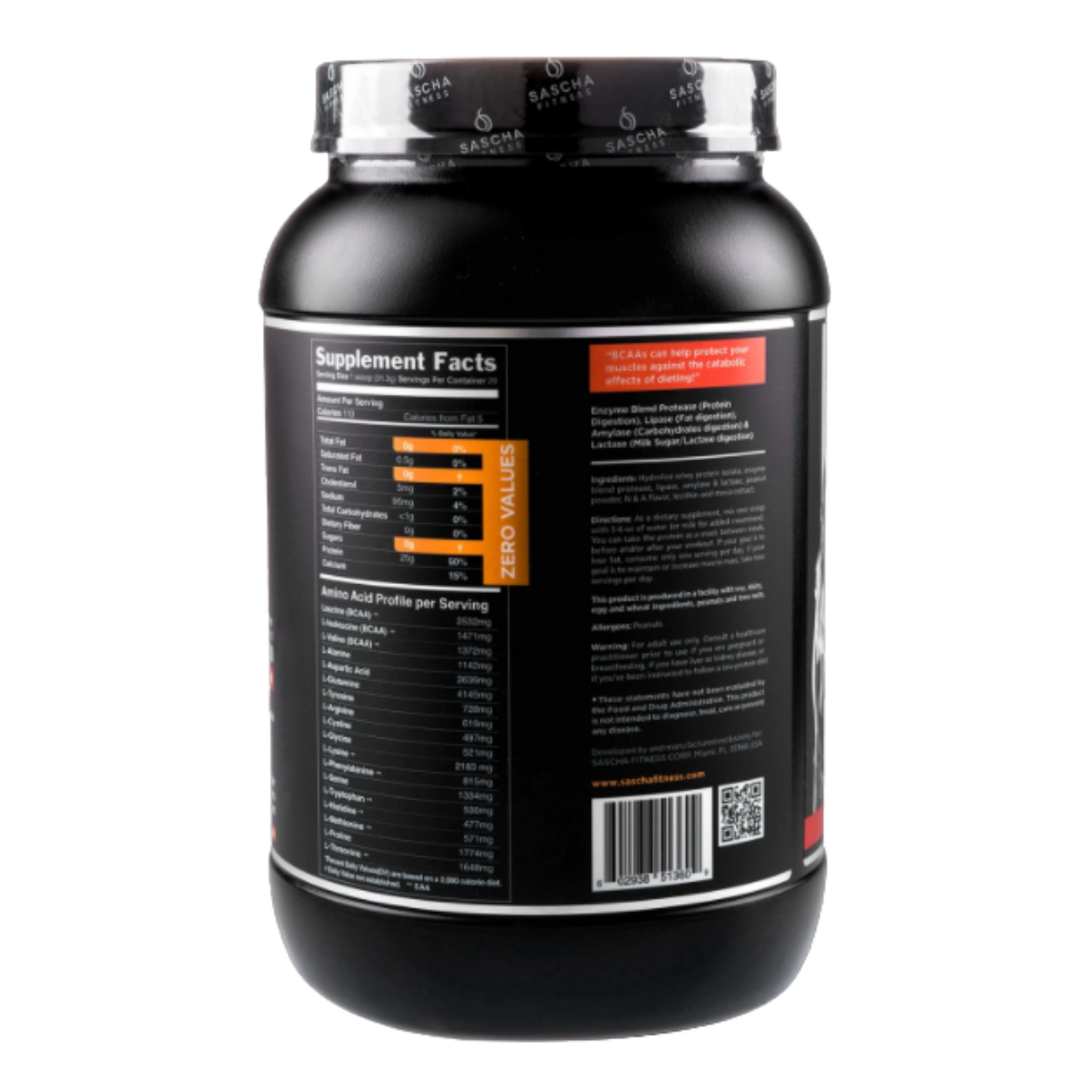 PROTEINA SASCHA FITNESS