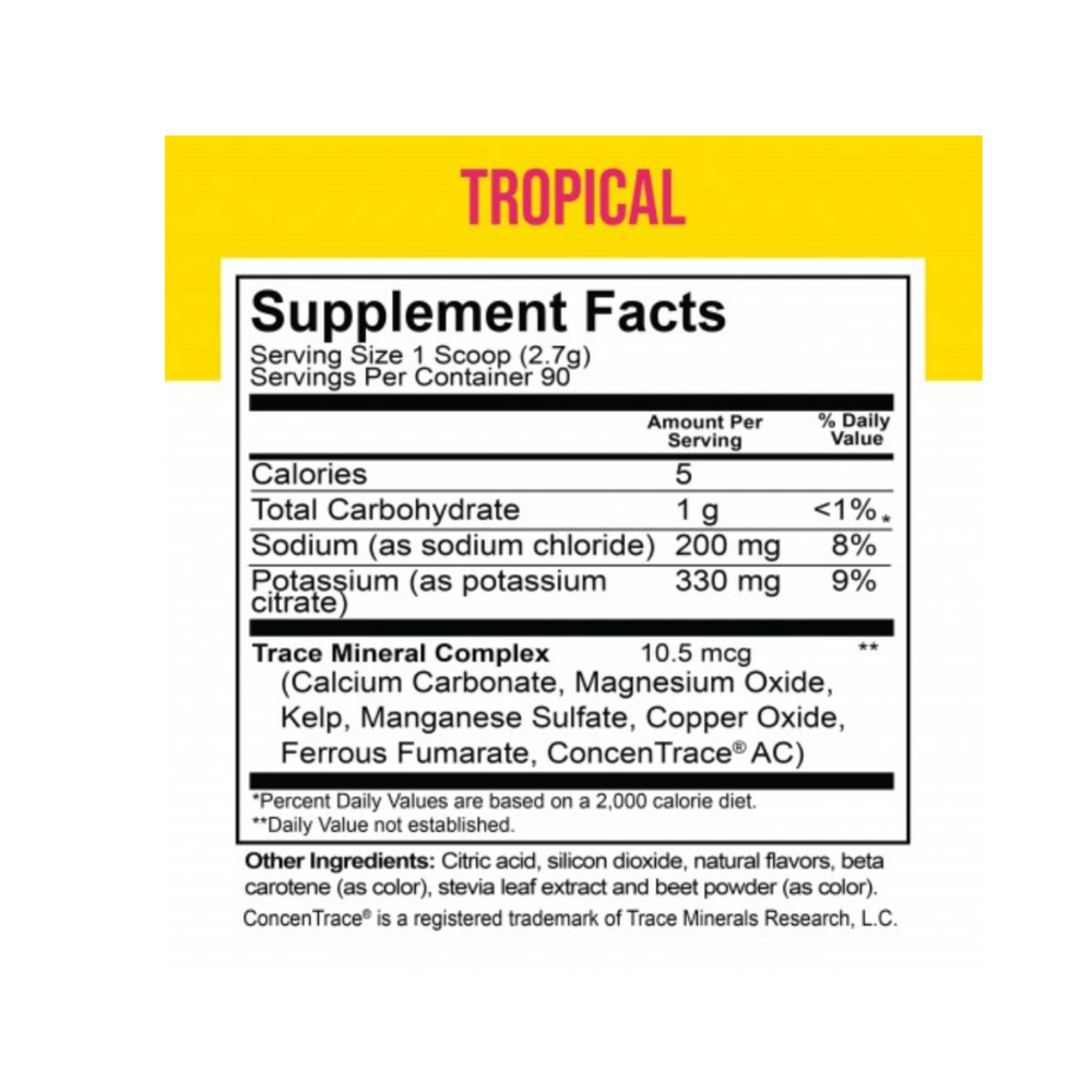 ELECTROLYTE TROPICAL BOTE