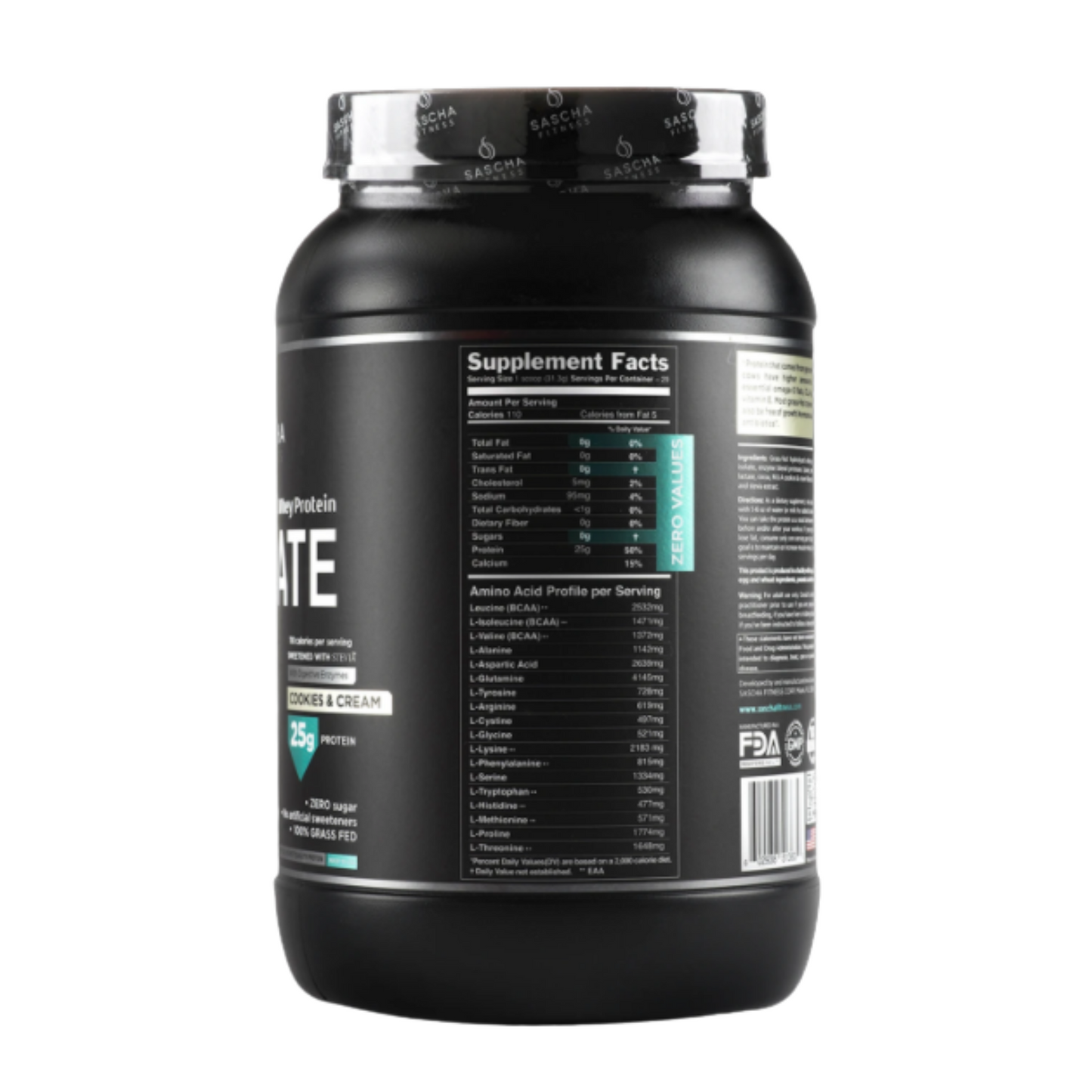 PROTEINA SASCHA FITNESS