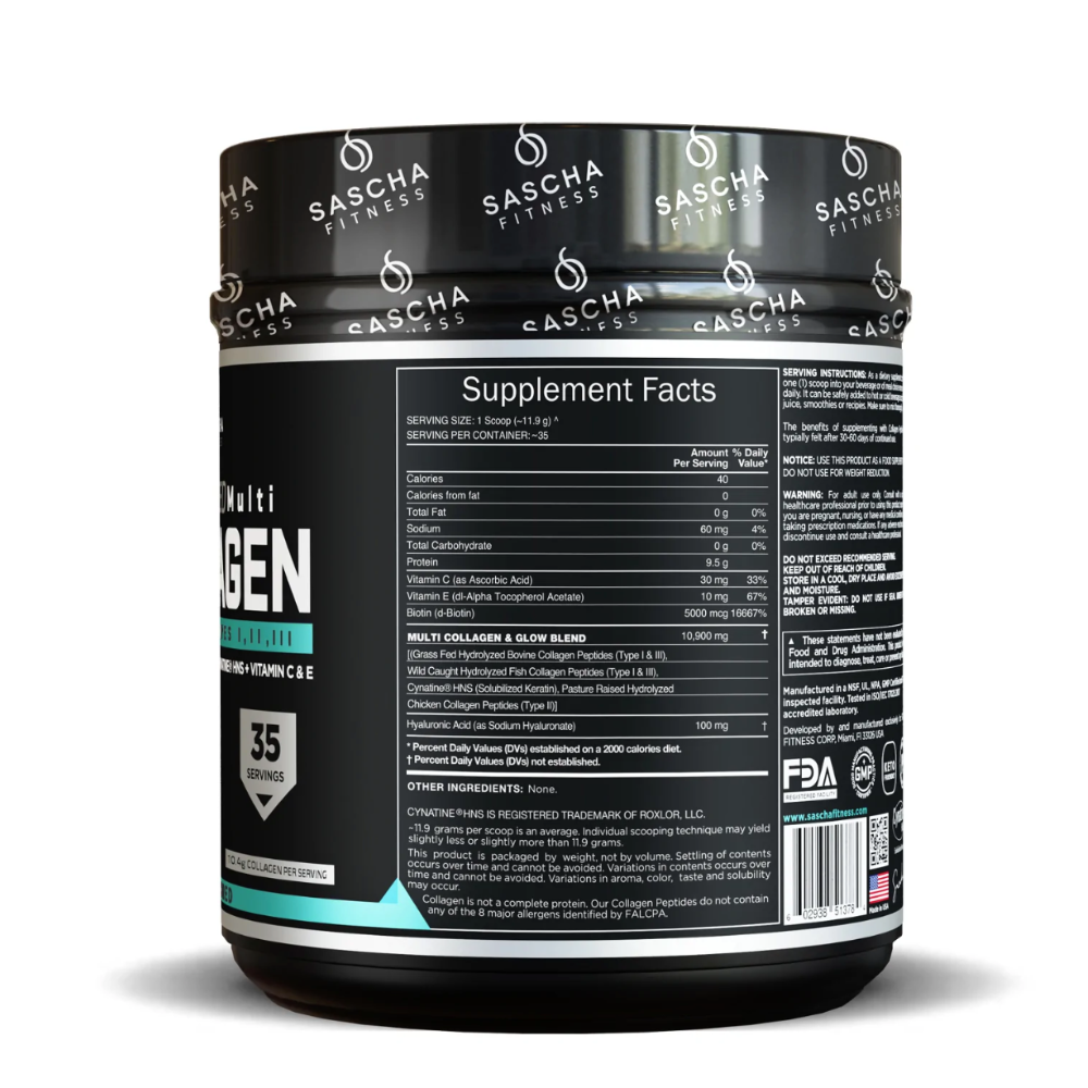 COLAGENO HIDROLIZADO SASCHA FITNESS