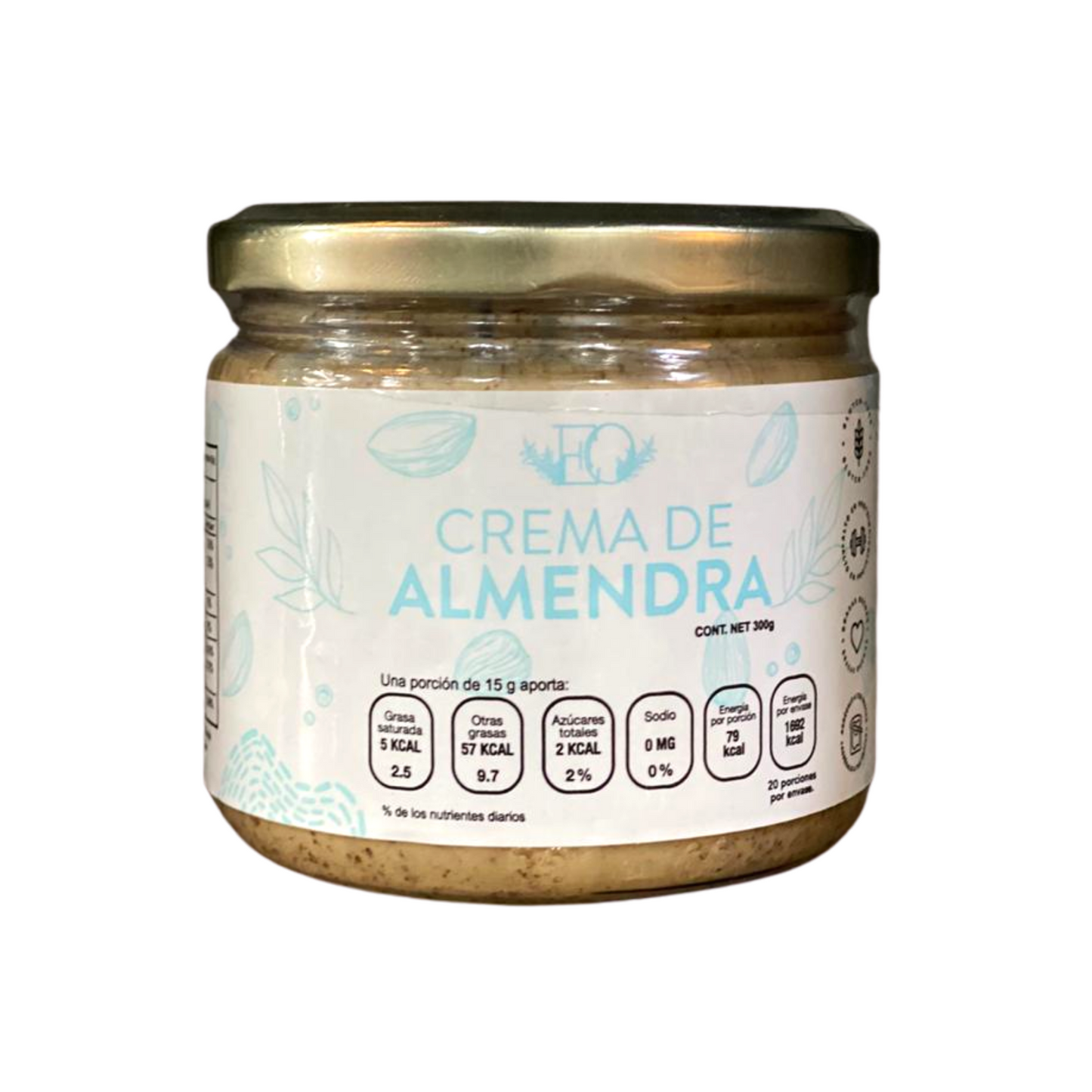 CREMA DE ALMENDRA EO 300G