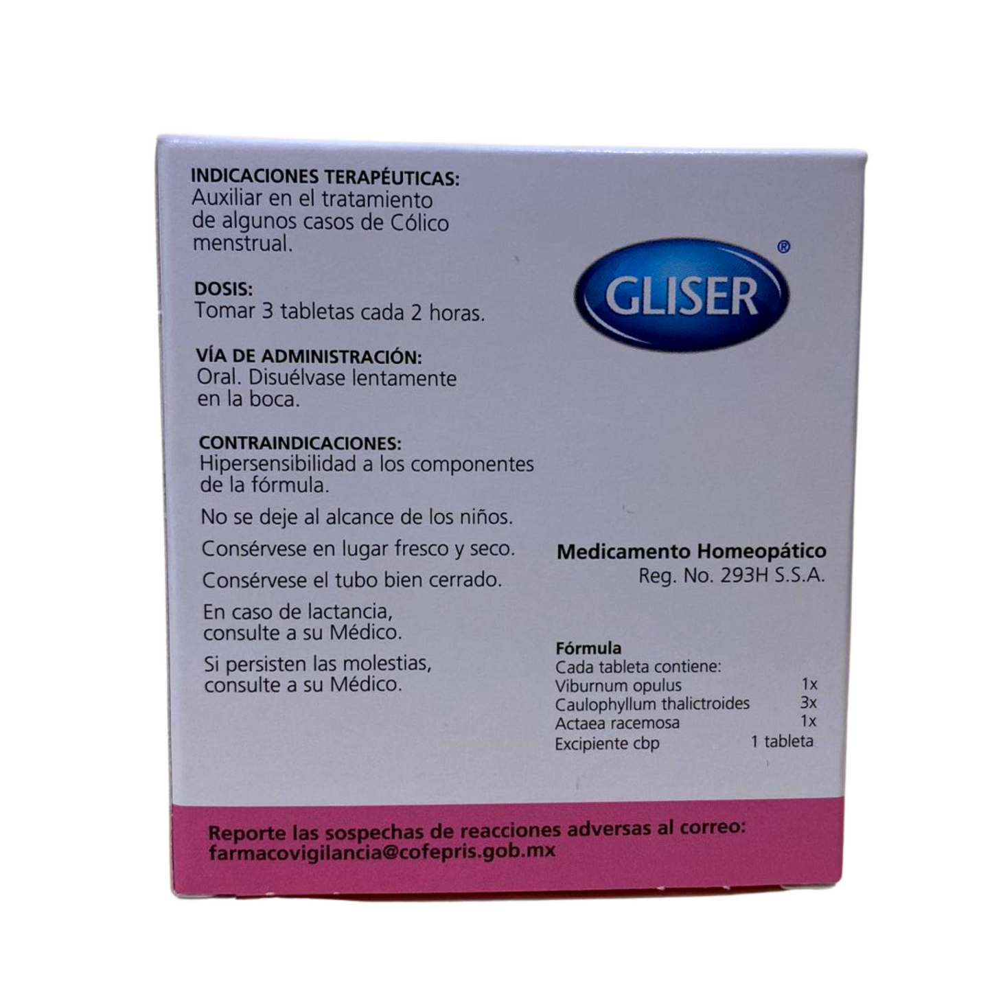 COLICO MENTRUAL GLISER 46