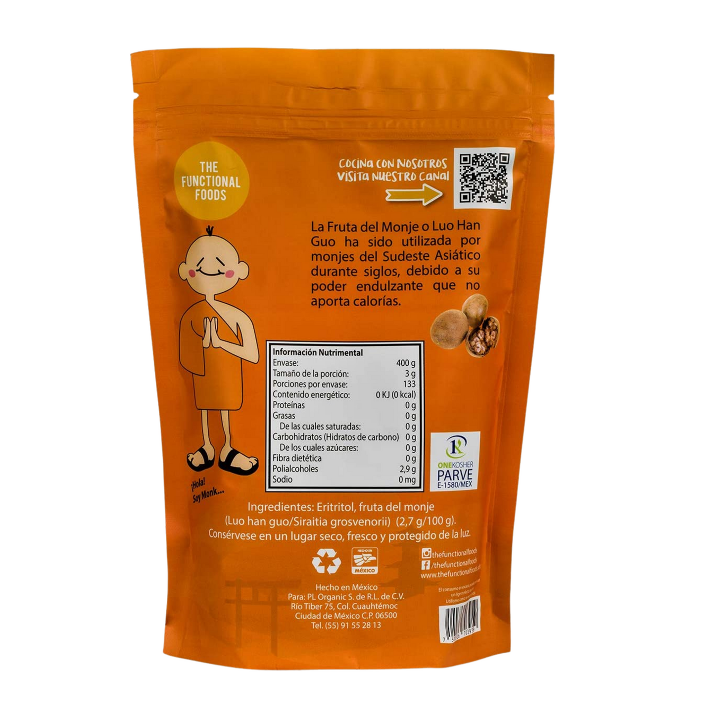 ENDULZANTE MONK FRUIT