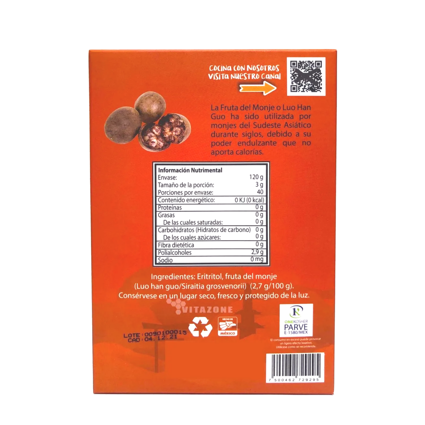 ENDULZANTE MONK INDIVIDUALES