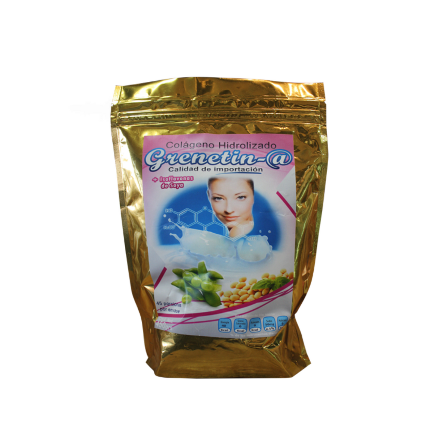 COLAGENO CON ISOFLAVONAS GRENETIN