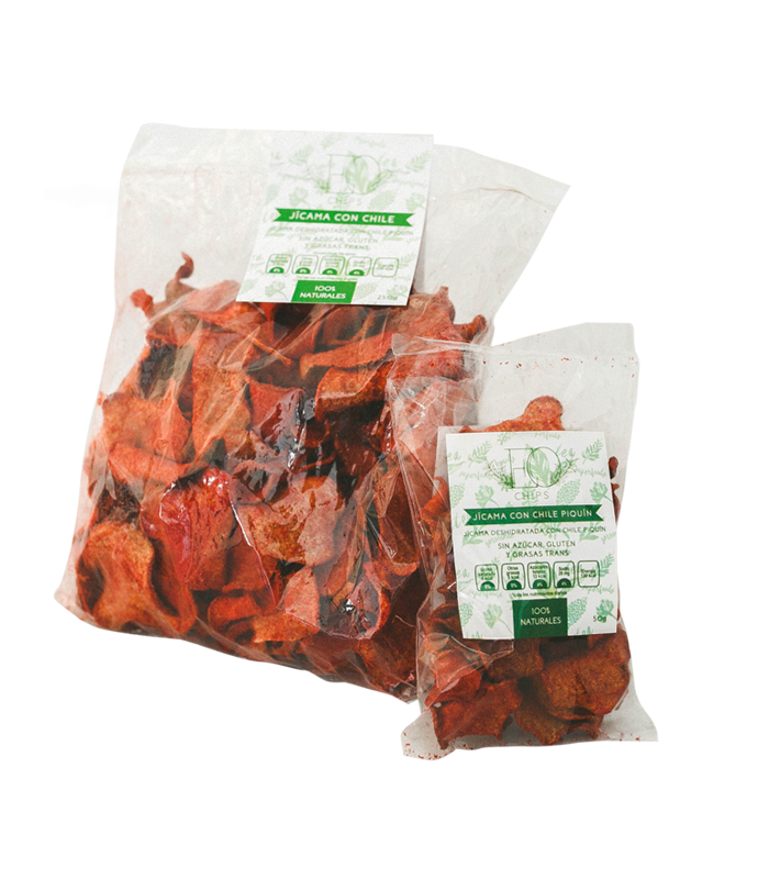 JICAMA DESHIDRATADA CON CHILE