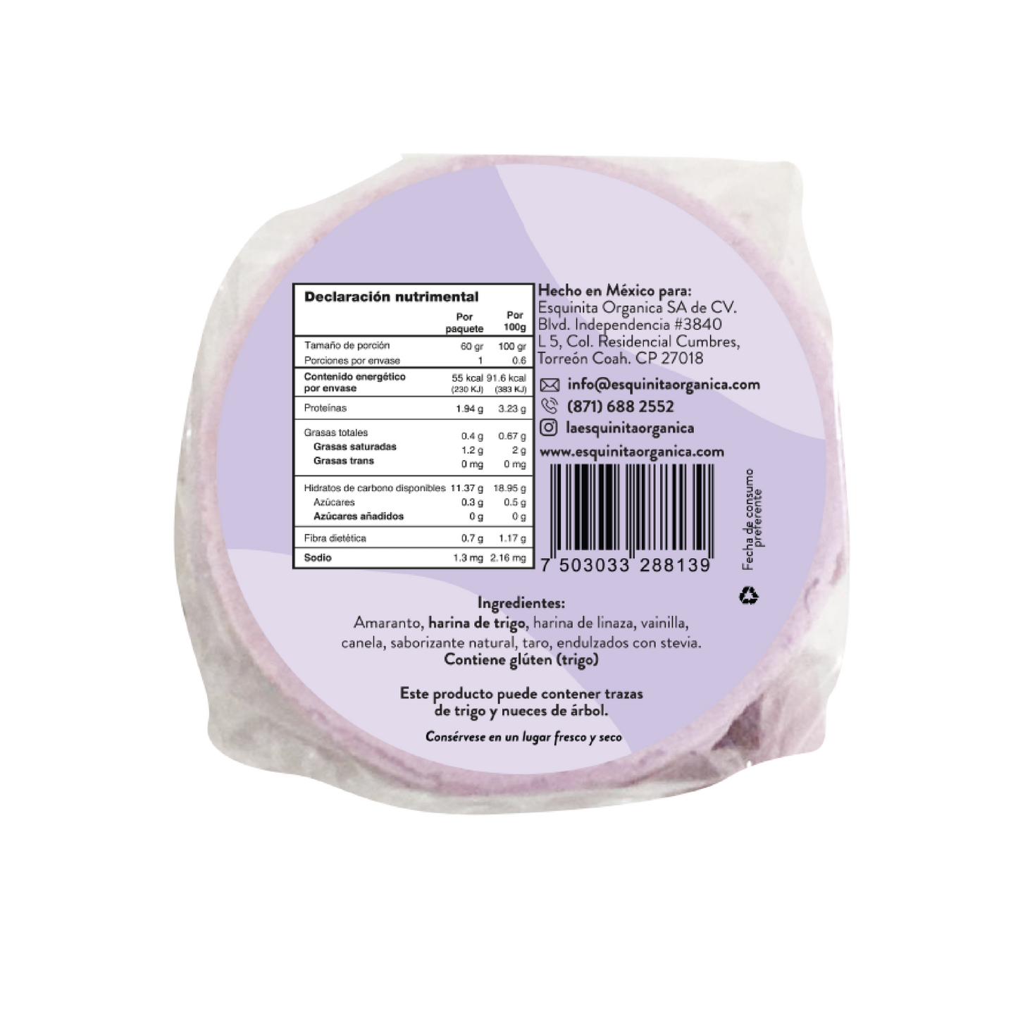 OBLEAS DE AMARANTO EO