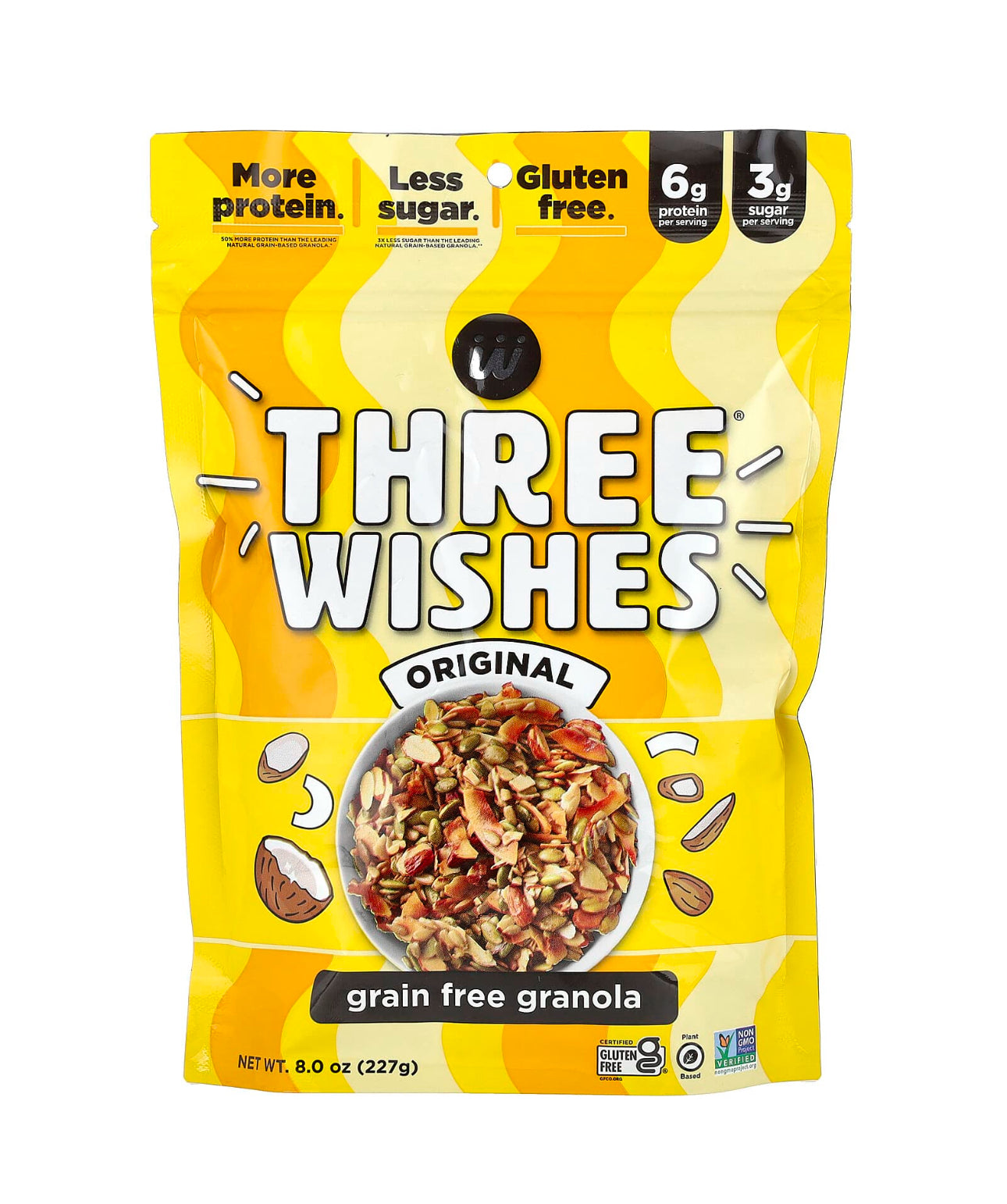 GRANOLA THREE WISHES ORIGINAL 227 G