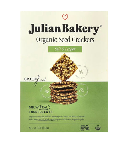 CRACKERS SALT & PEPPER JULIAN BAKERY