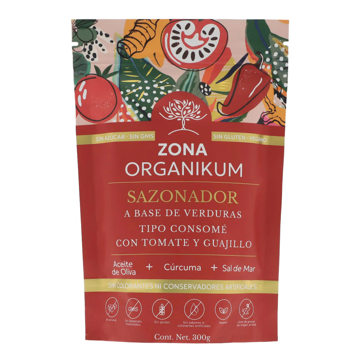 CONSOME JITOMATE 300G ZONA ORGANIKUM