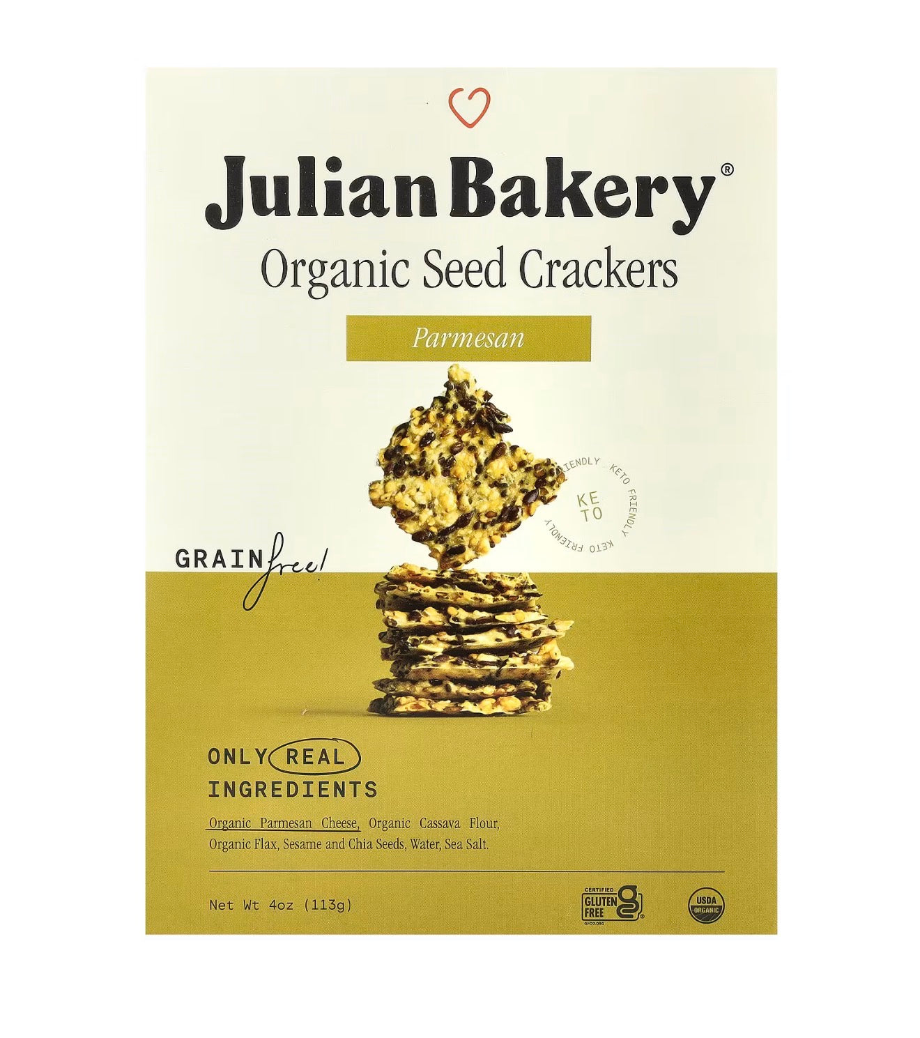 CRACKERS PARMESAN JULIAN BAKERY