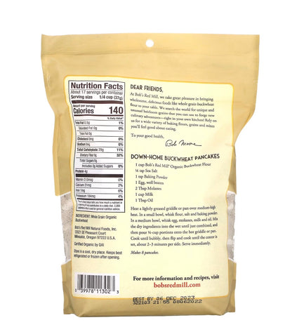 ORGANIC BUCKWHEAT FLOUR