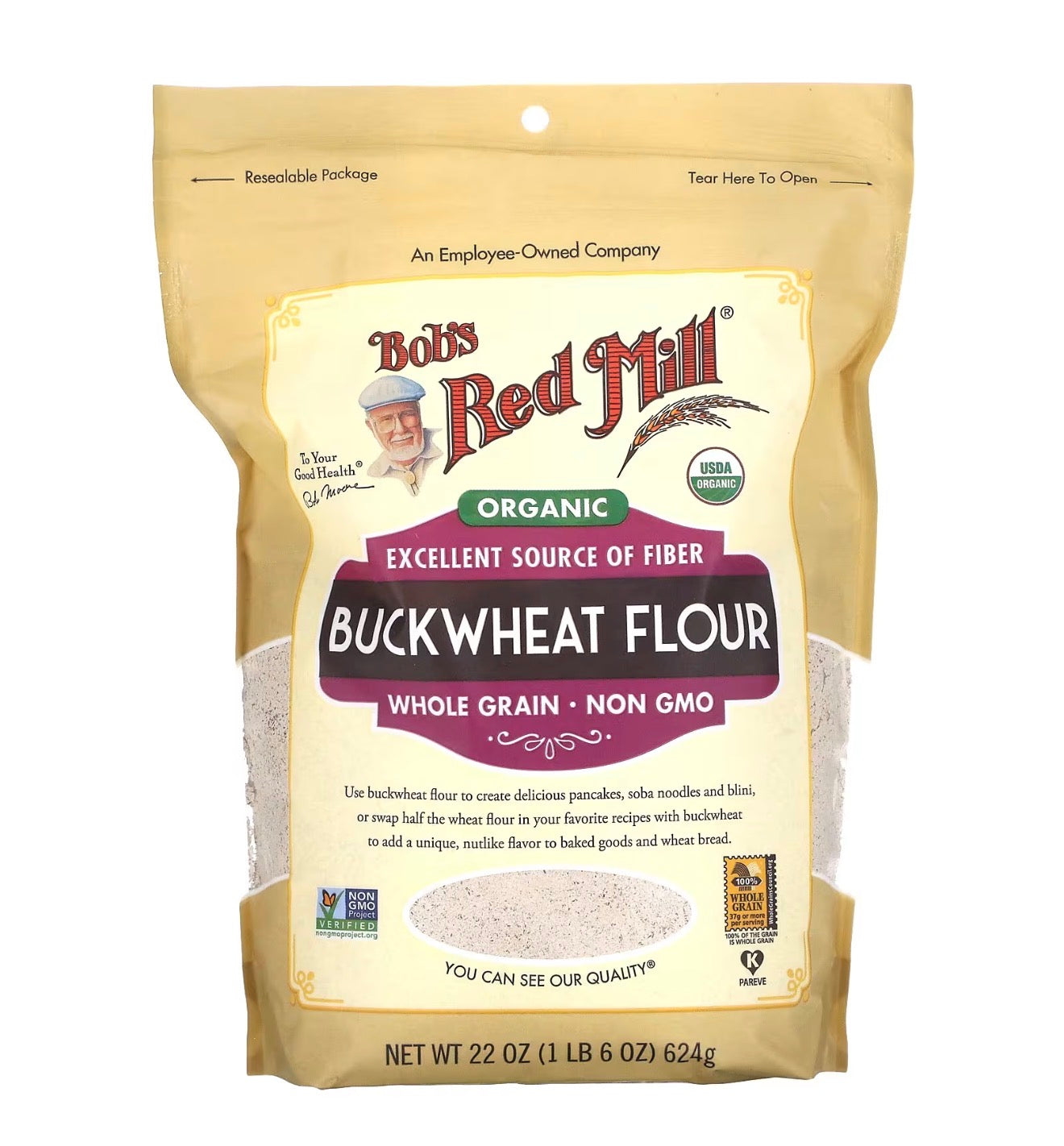 ORGANIC BUCKWHEAT FLOUR