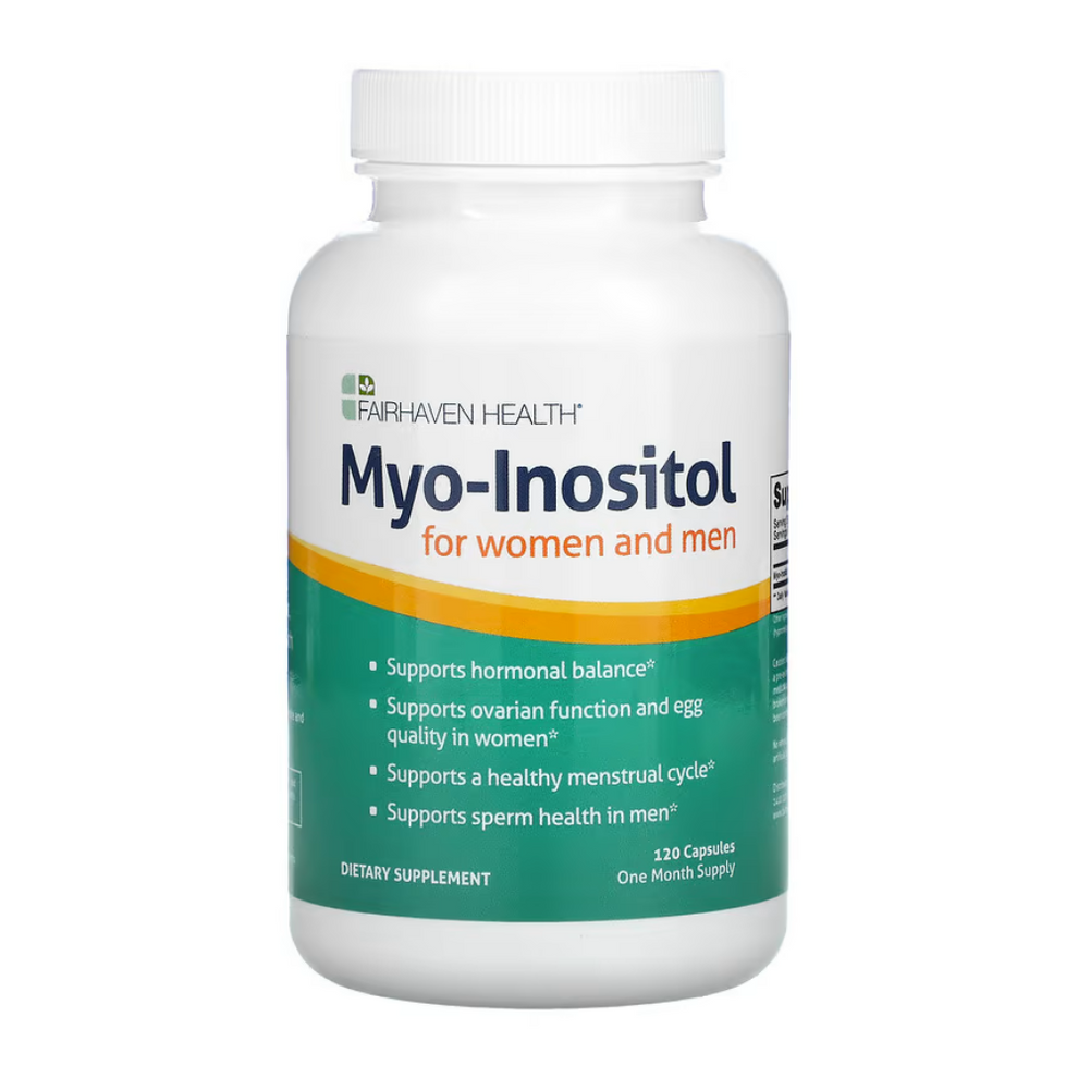 Inositol Cap MYO - INOSITOL 120 CAP FAIRHAVEN HEALTH – Esquinita Orgánica