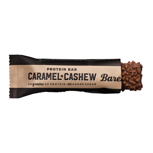 PROTEIN BAR CARAMEL CASHEWL  BAREBELLS