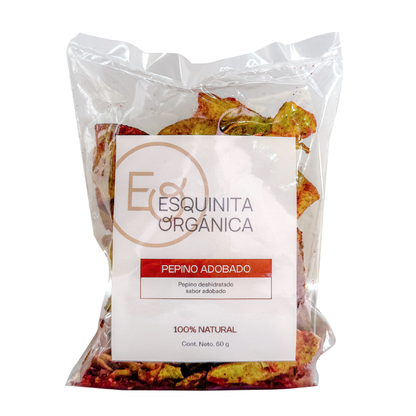 CHIPS DE PEPINO ADOBADO 60 G