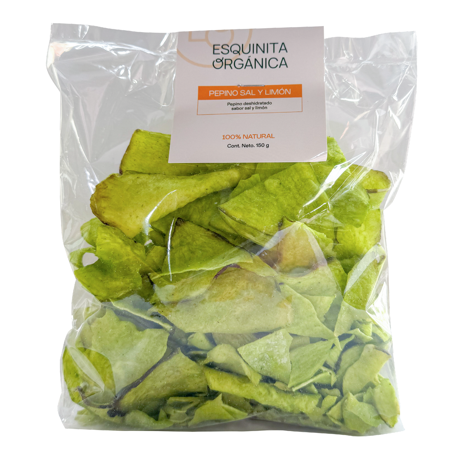 CHIPS DE PEPINO SAL LIMON 150G