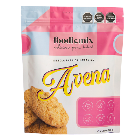 GALLETAS  DE AVENA FOODIEMIX