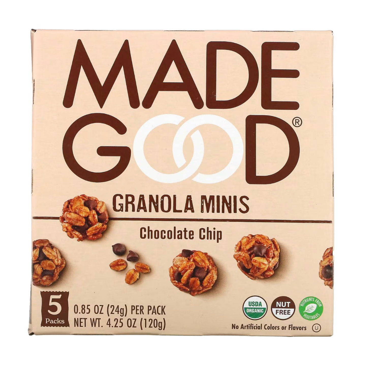 GRANOLA MINIS CHOCOLATE CHIP MADE GOOD