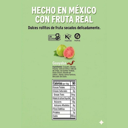 TIRA DE GUAYABA FRUTIQUE 50G