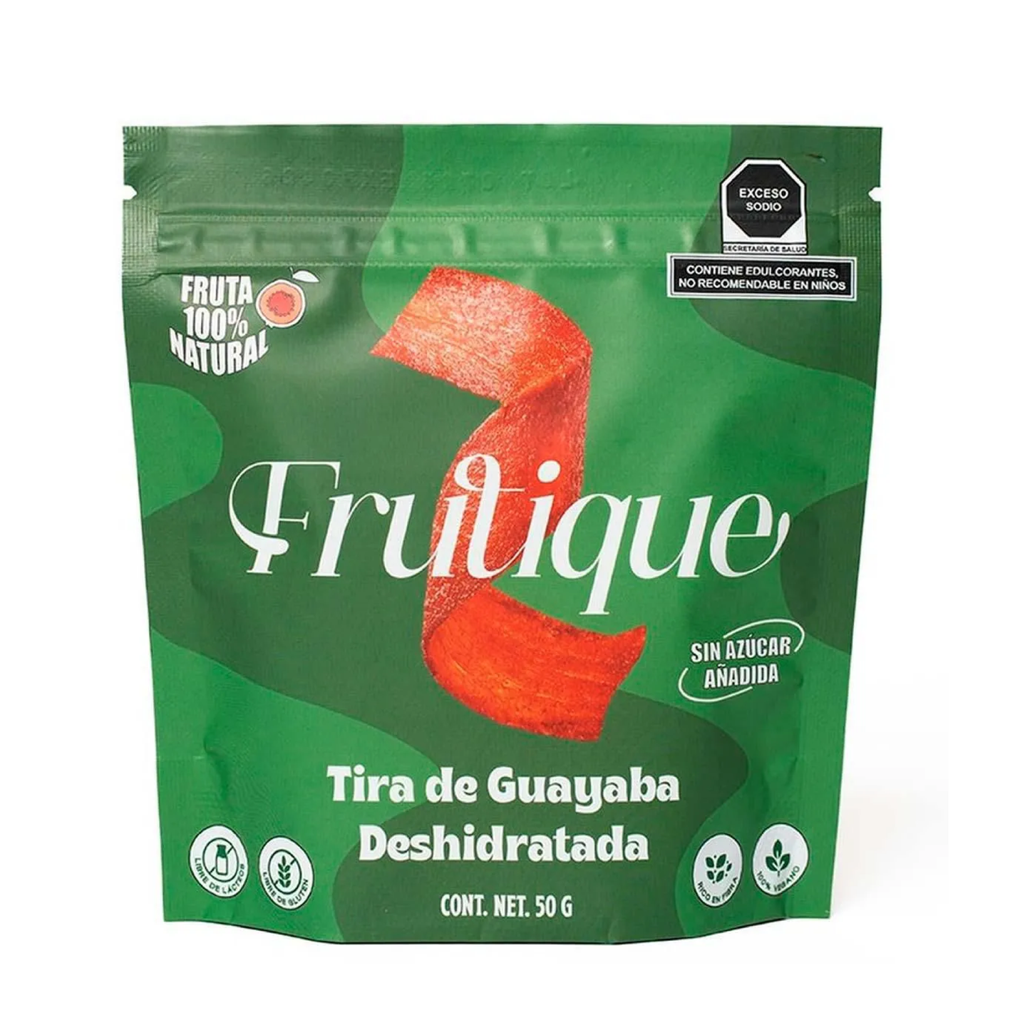 TIRA DE GUAYABA FRUTIQUE 50G