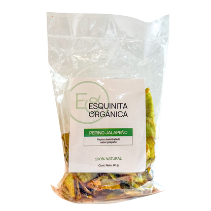 CHIPS DE PEPINO JALAPEÑO 60G
