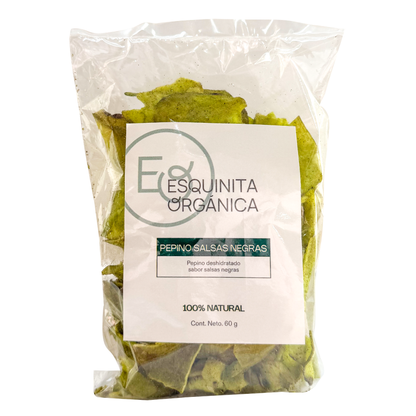 CHIPS DE PEPINO SALSA NEGRA 60 G