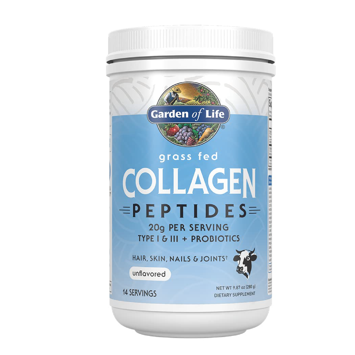 PEPTIDOS DE COLAGENO 280GR GARDEN OF LIFE